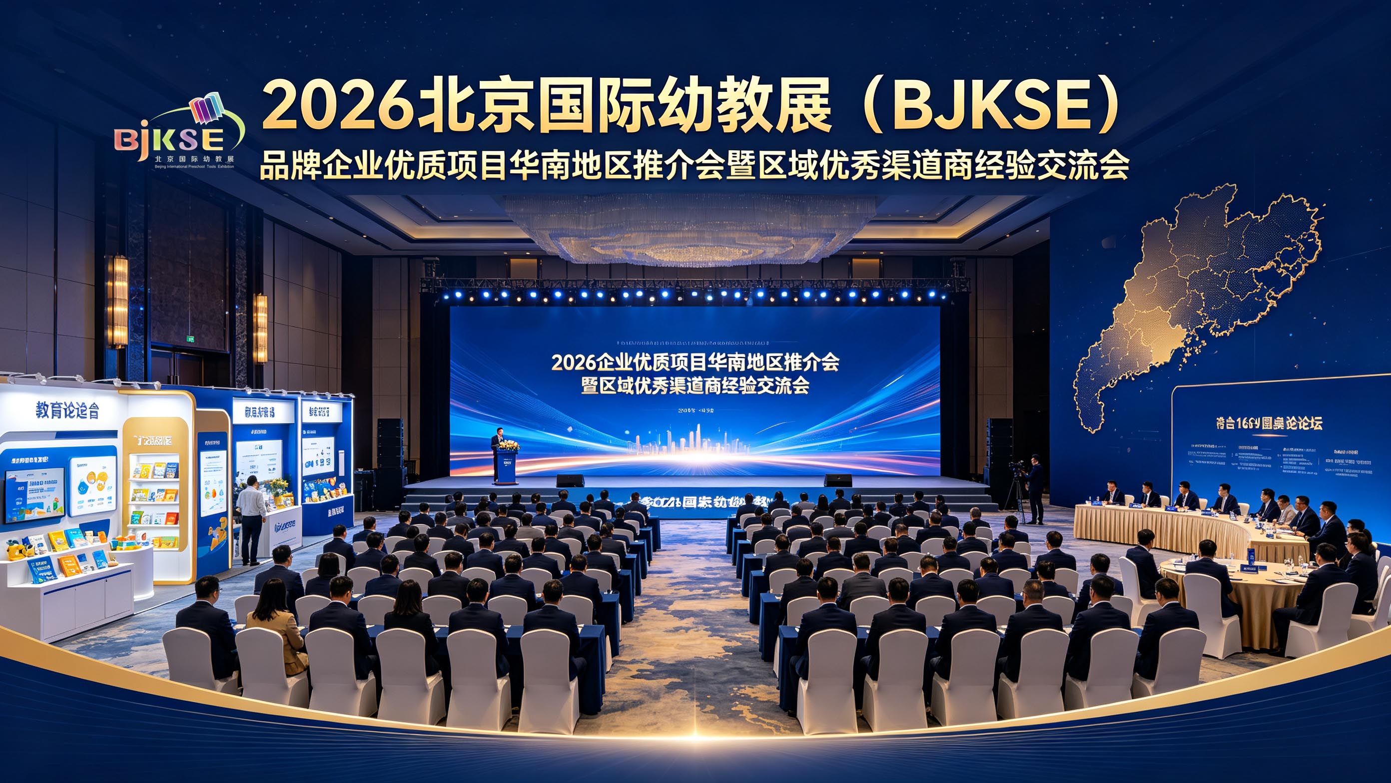 2026北京国际幼教展（BJKSE）品牌企业优质项目华南地区推介会暨区域优秀渠道商经验交流会